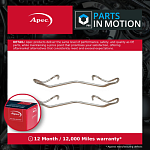 Комплект установочный тормозных колодок MERCEDES SPRINTER 95->06, G-CLASSE /VW LT SERIES 05-96->07-06